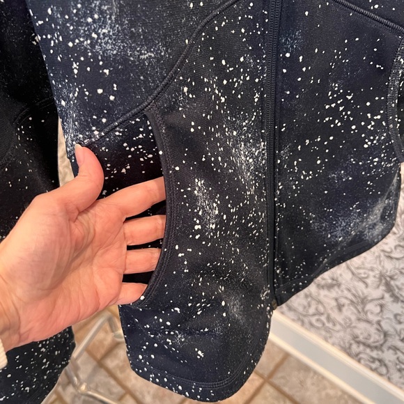 The North Face Zip up Jacket, Star constellation pattern, size small Petite - Picture 3 of 7